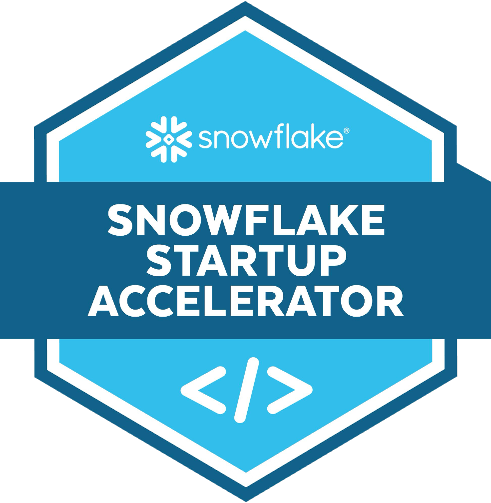 Snowflake Startup Accelerator badge